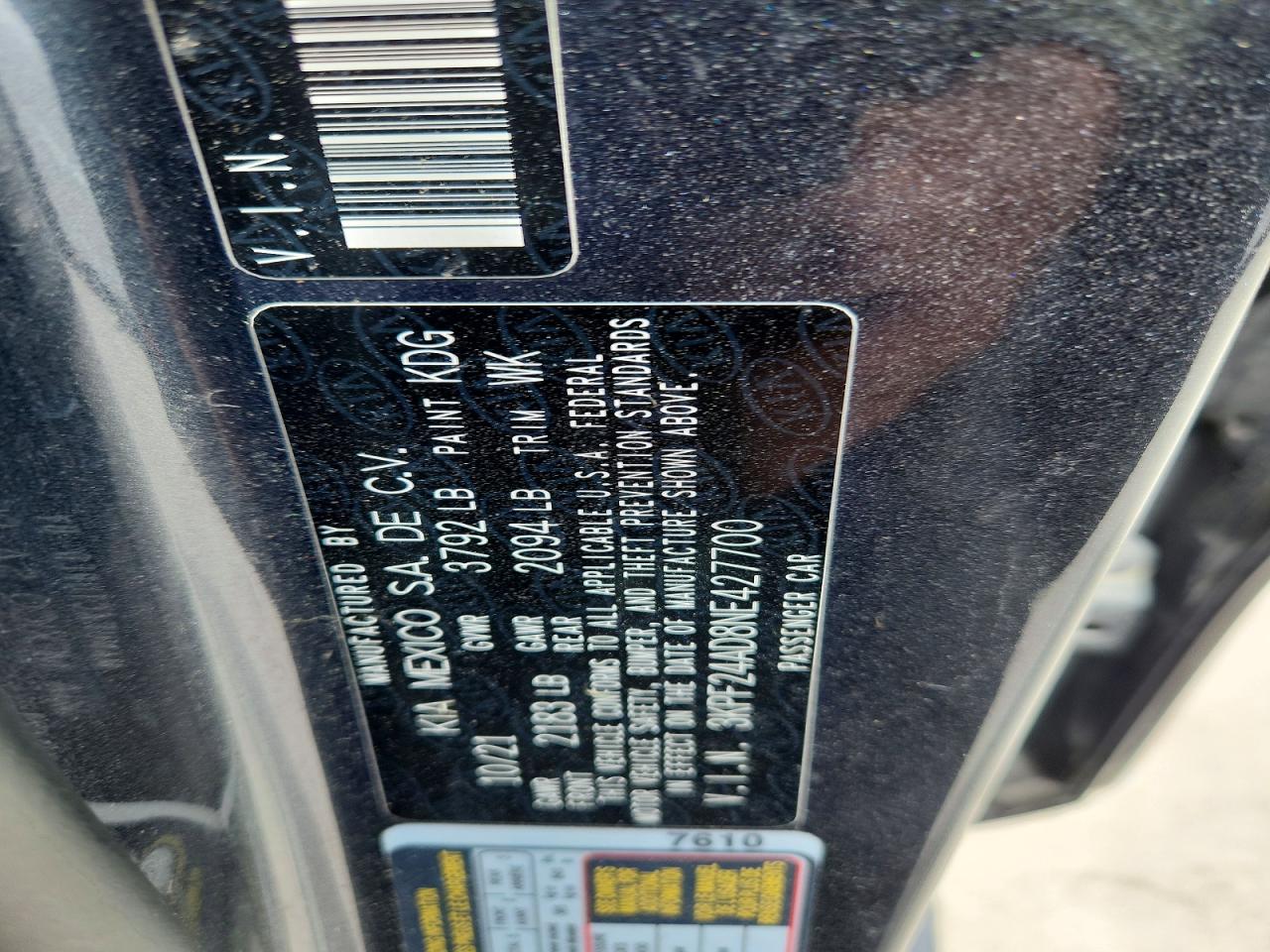 2022 KIA FORTE