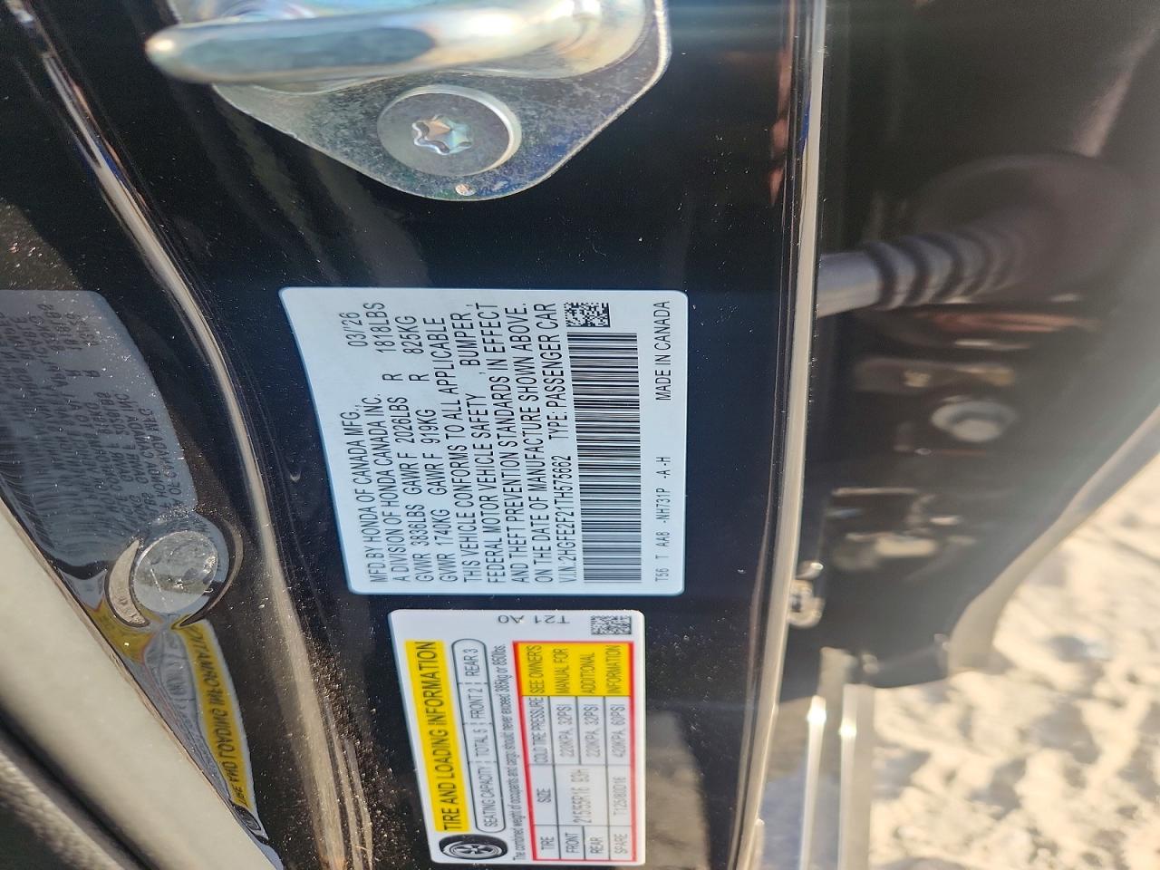 2026 HONDA CIVIC