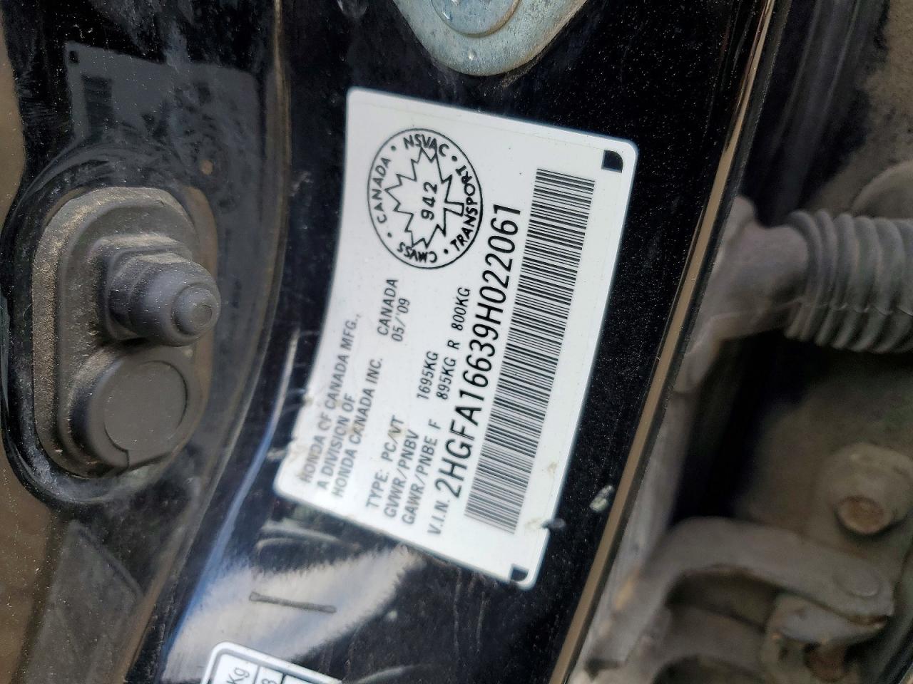 2009 HONDA CIVIC