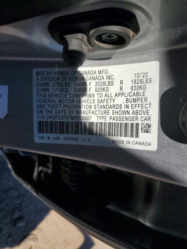2021 HONDA CIVIC