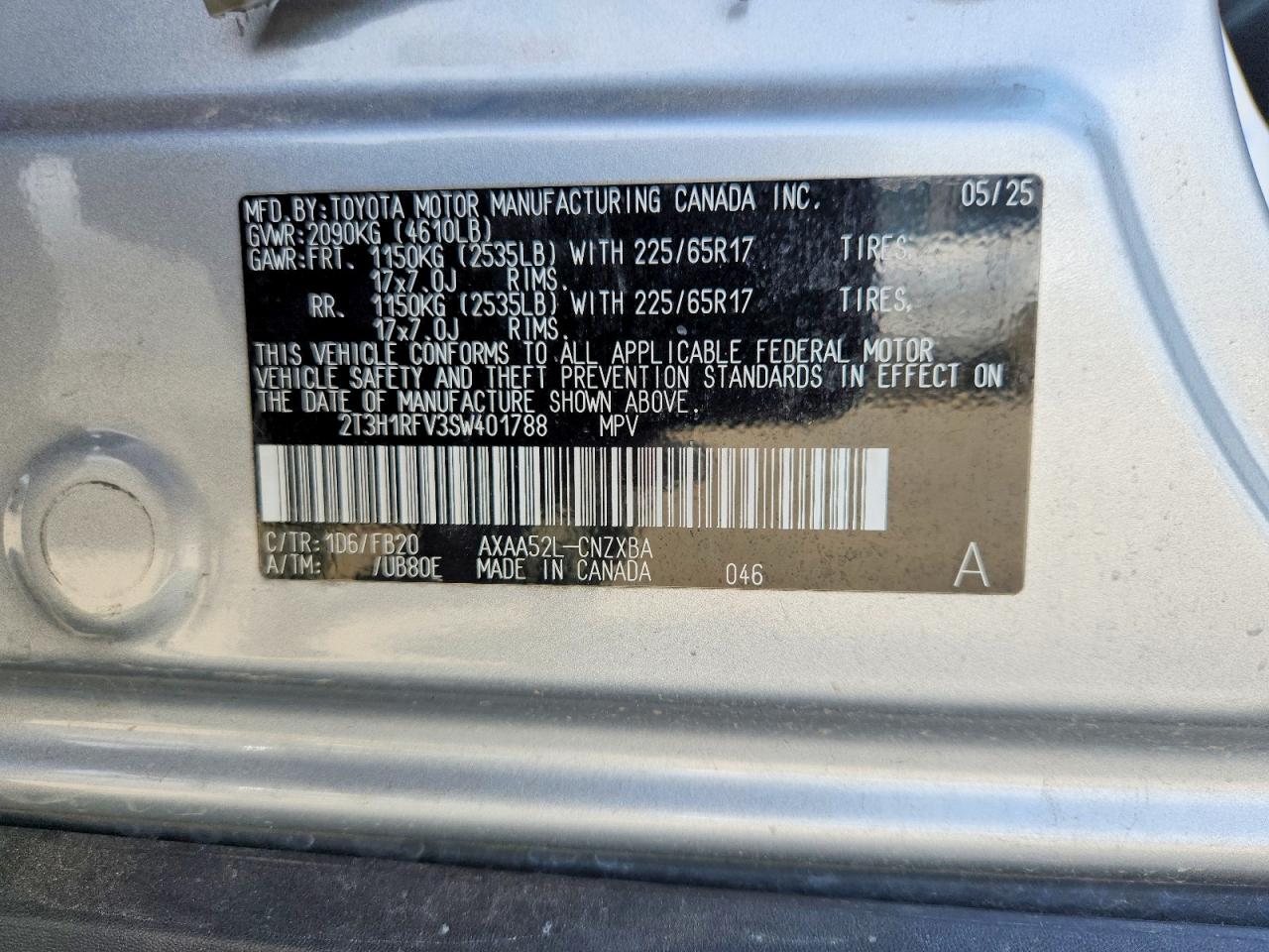 2025 TOYOTA RAV4