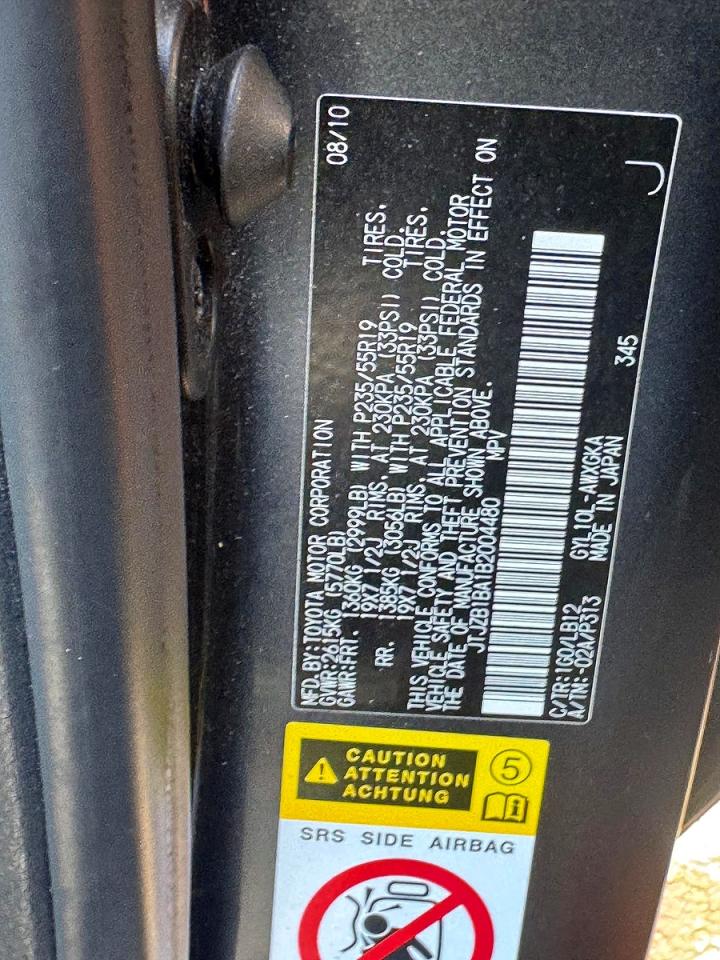 2011 LEXUS RX450