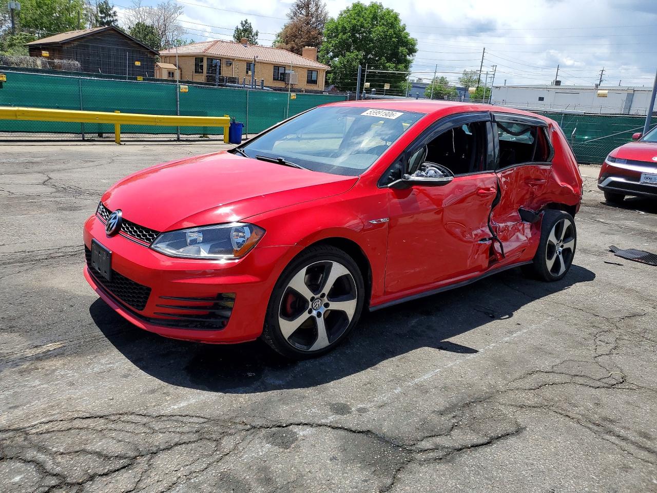 2016 VOLKSWAGEN GTI