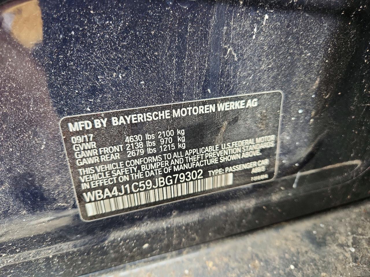 2018 BMW 4 SERIES