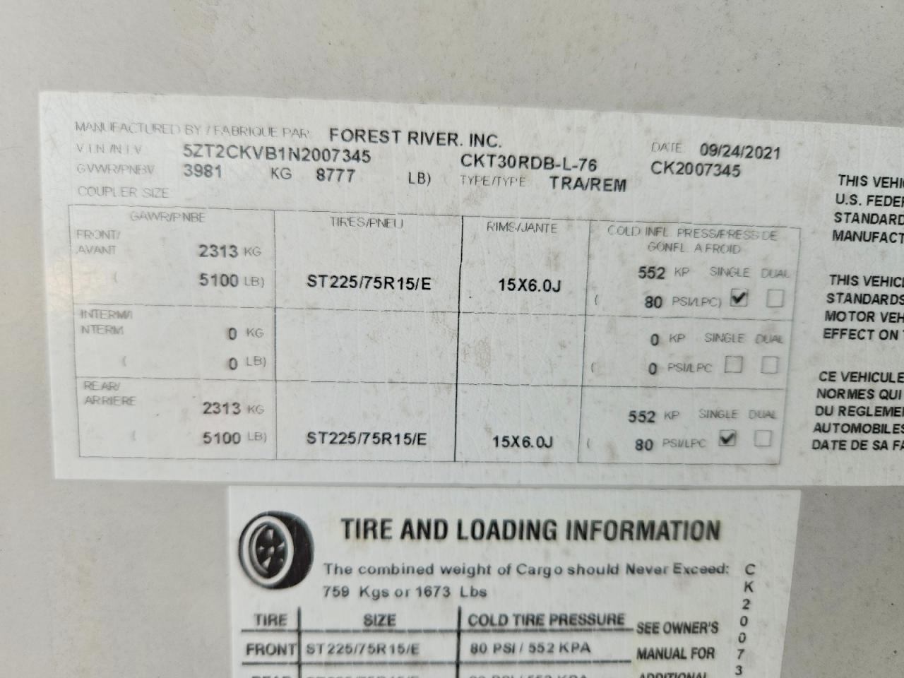 2022 FORESRIVER ALPHA WOLF