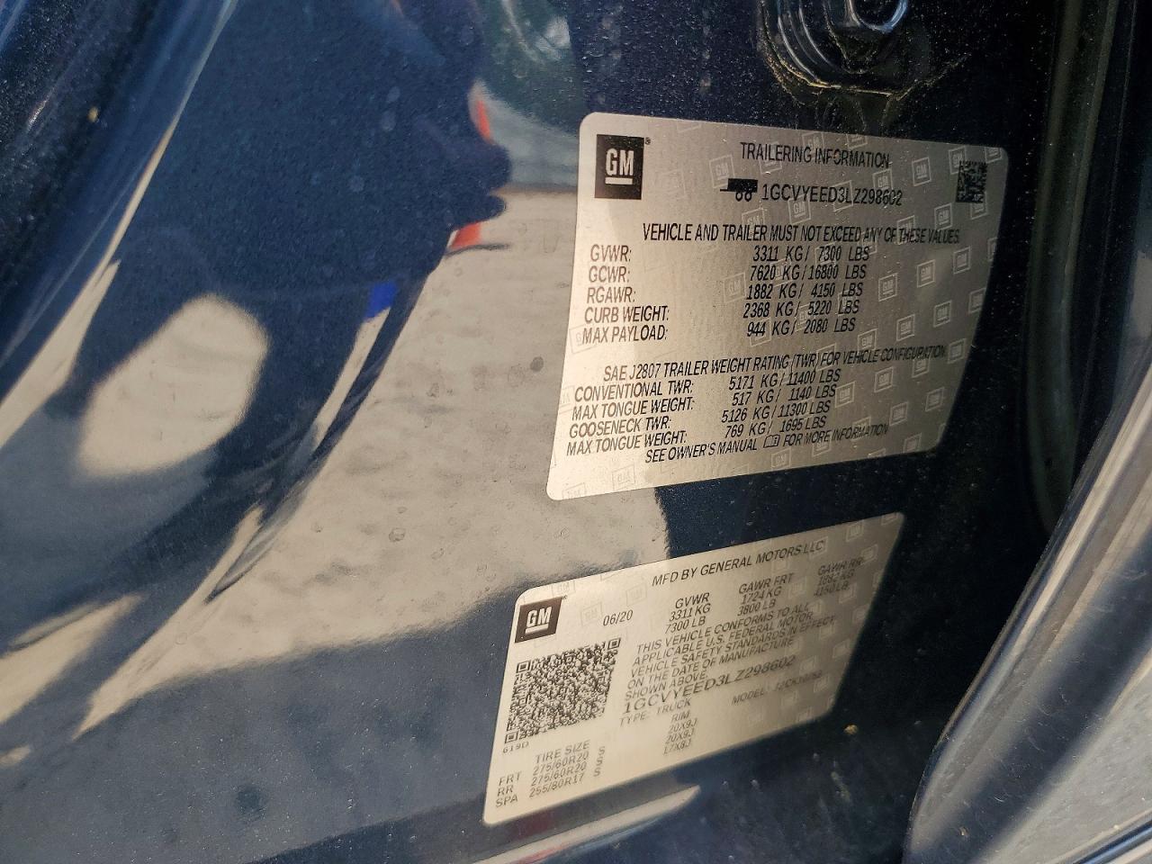 2020 CHEVROLET ALL Models