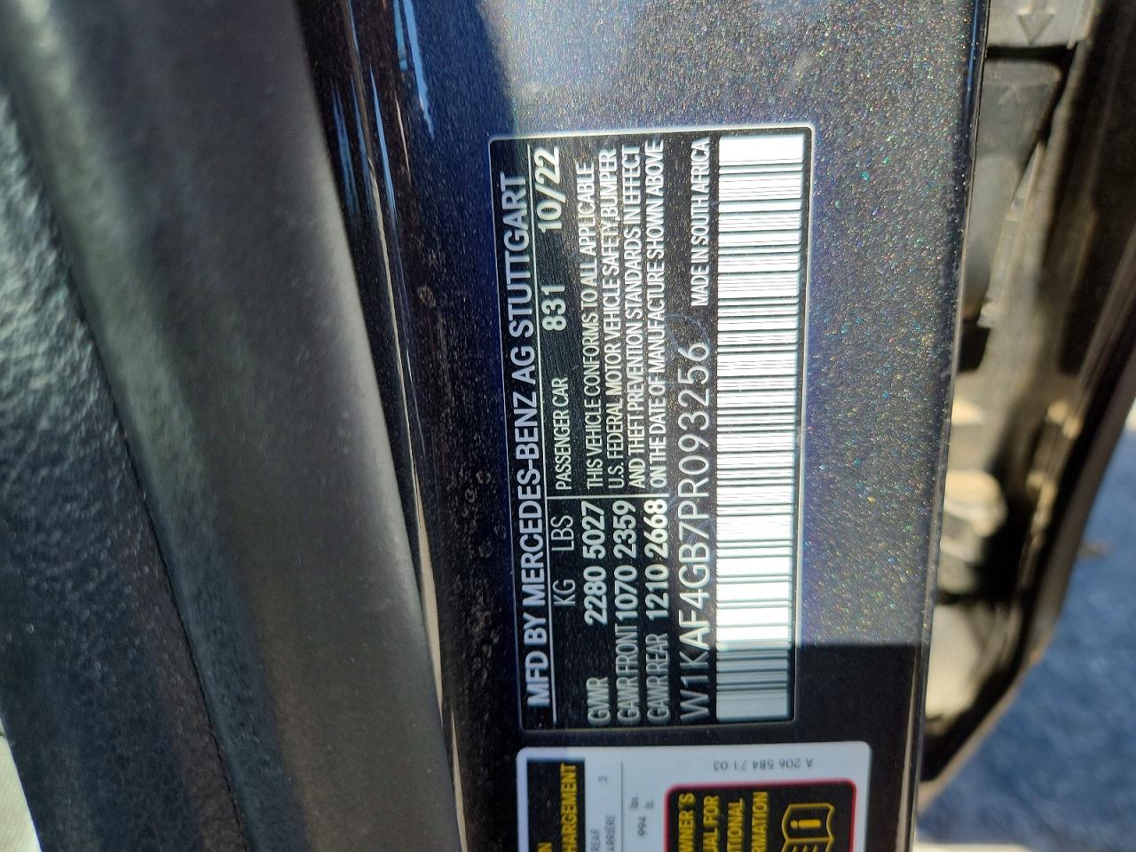 2023 MERCEDES-BENZ C-CLASS