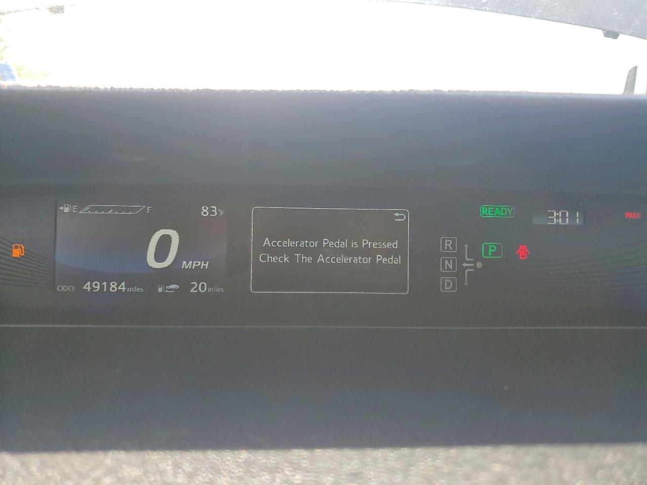 2018 TOYOTA MIRAI