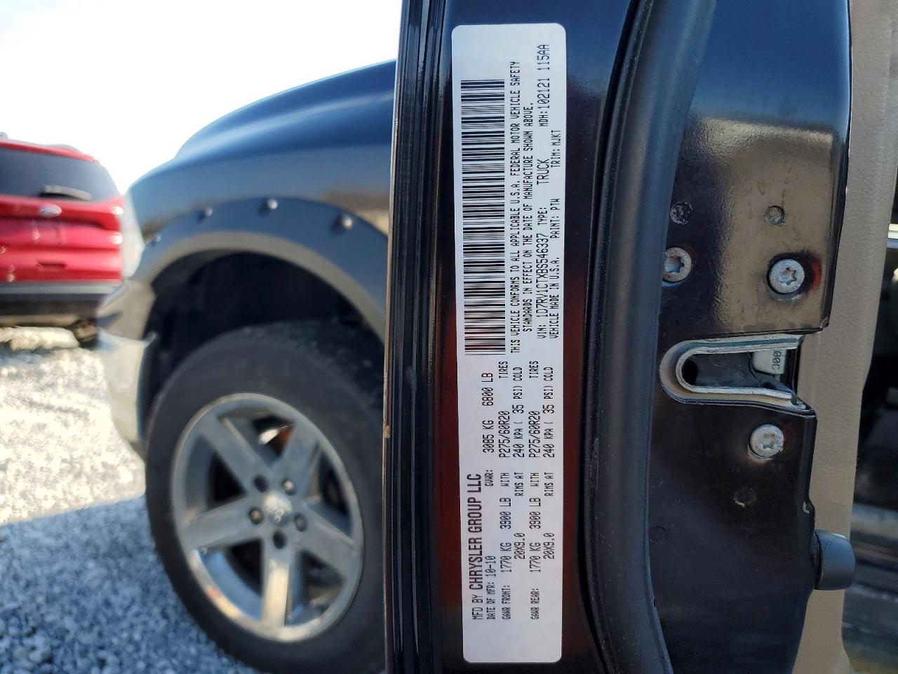 2011 DODGE RAM 1500
