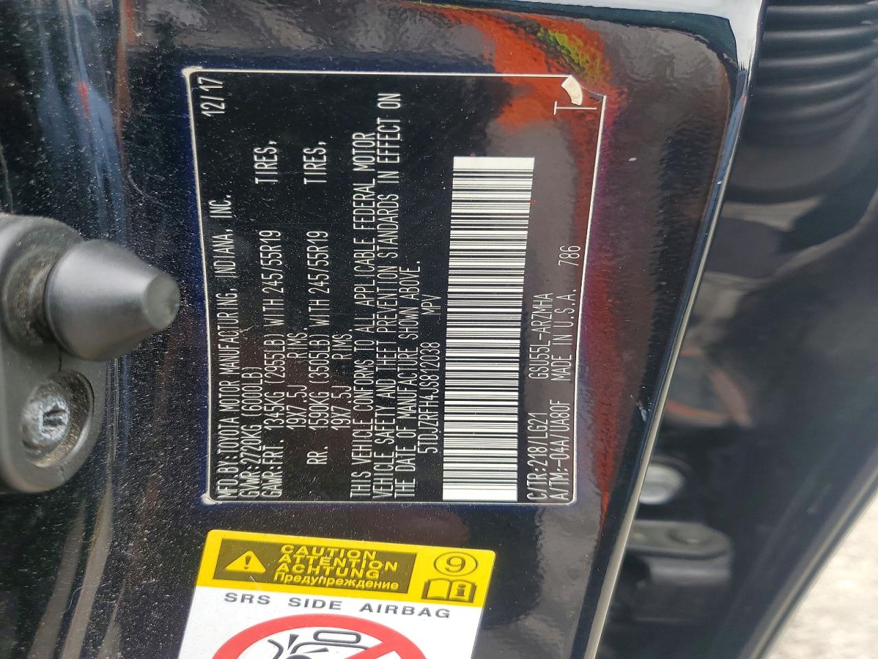2018 TOYOTA HIGHLANDER
