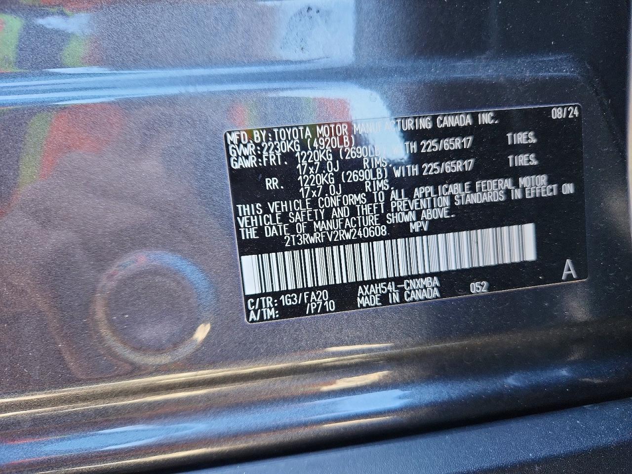 2024 TOYOTA RAV4