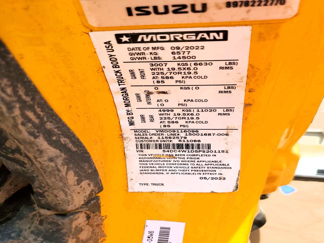 2023 ISUZU NPR