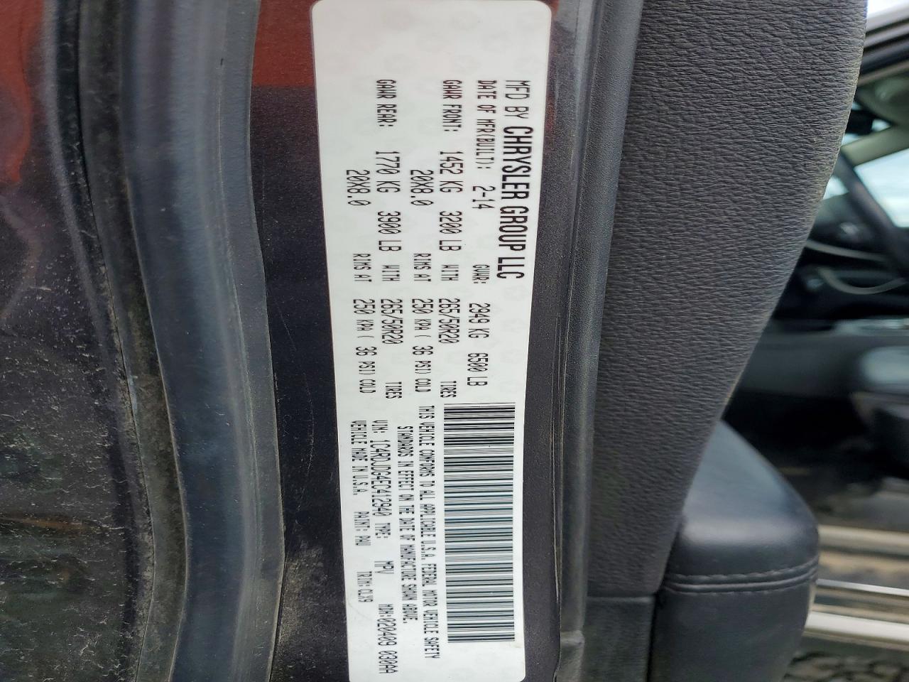 2014 DODGE DURANGO