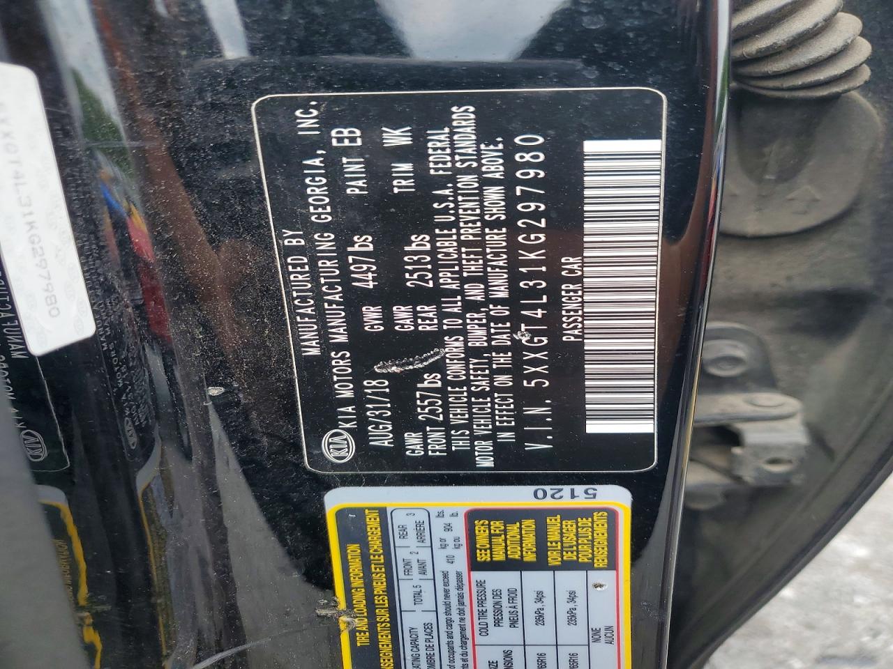 2019 KIA OPTIMA