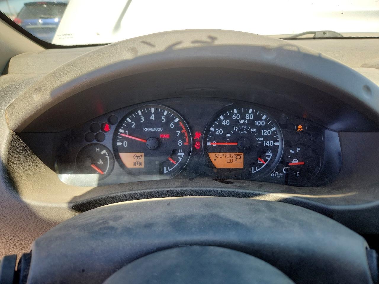 2012 NISSAN FRONTIER