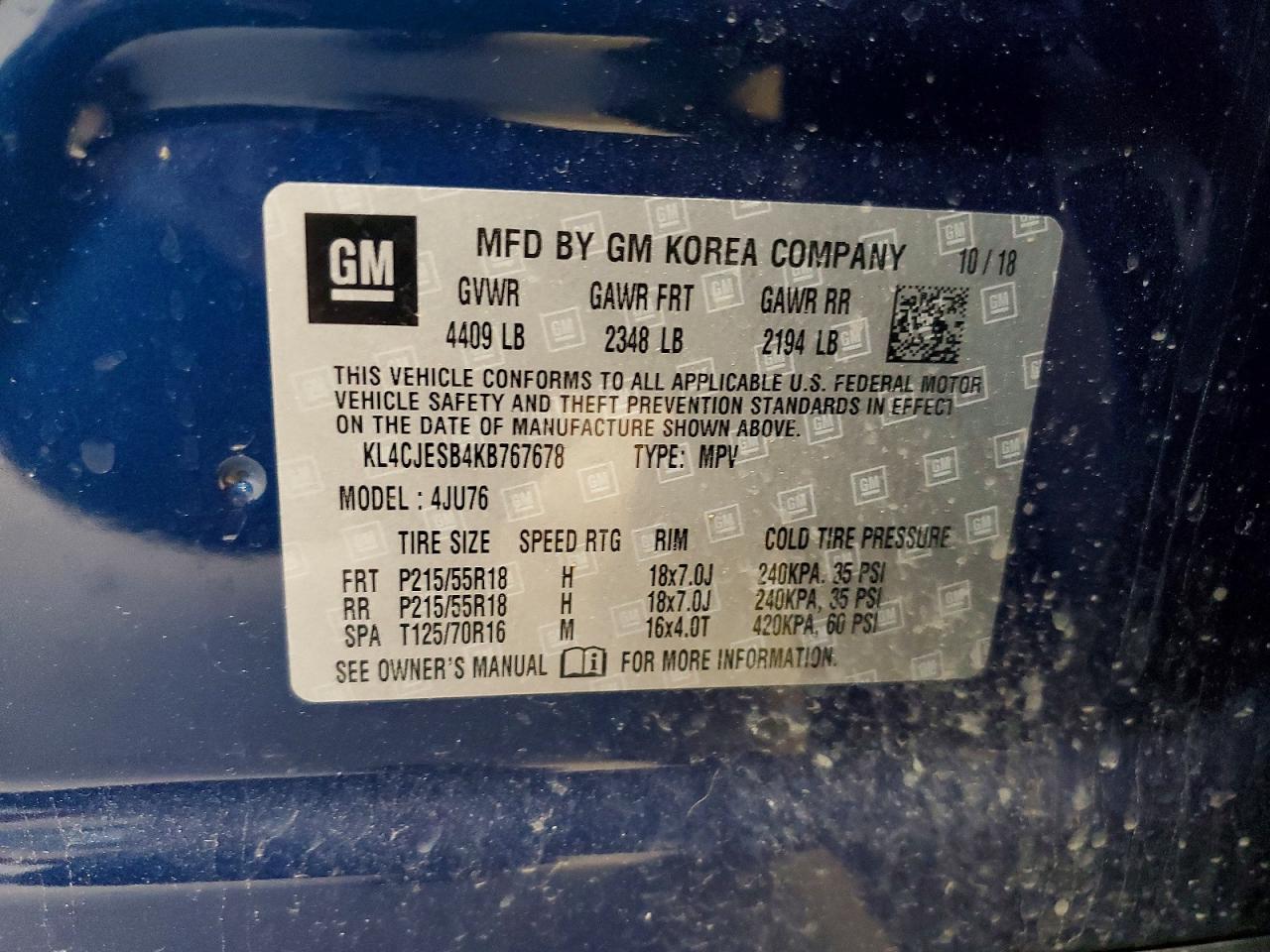 2019 BUICK ENCORE