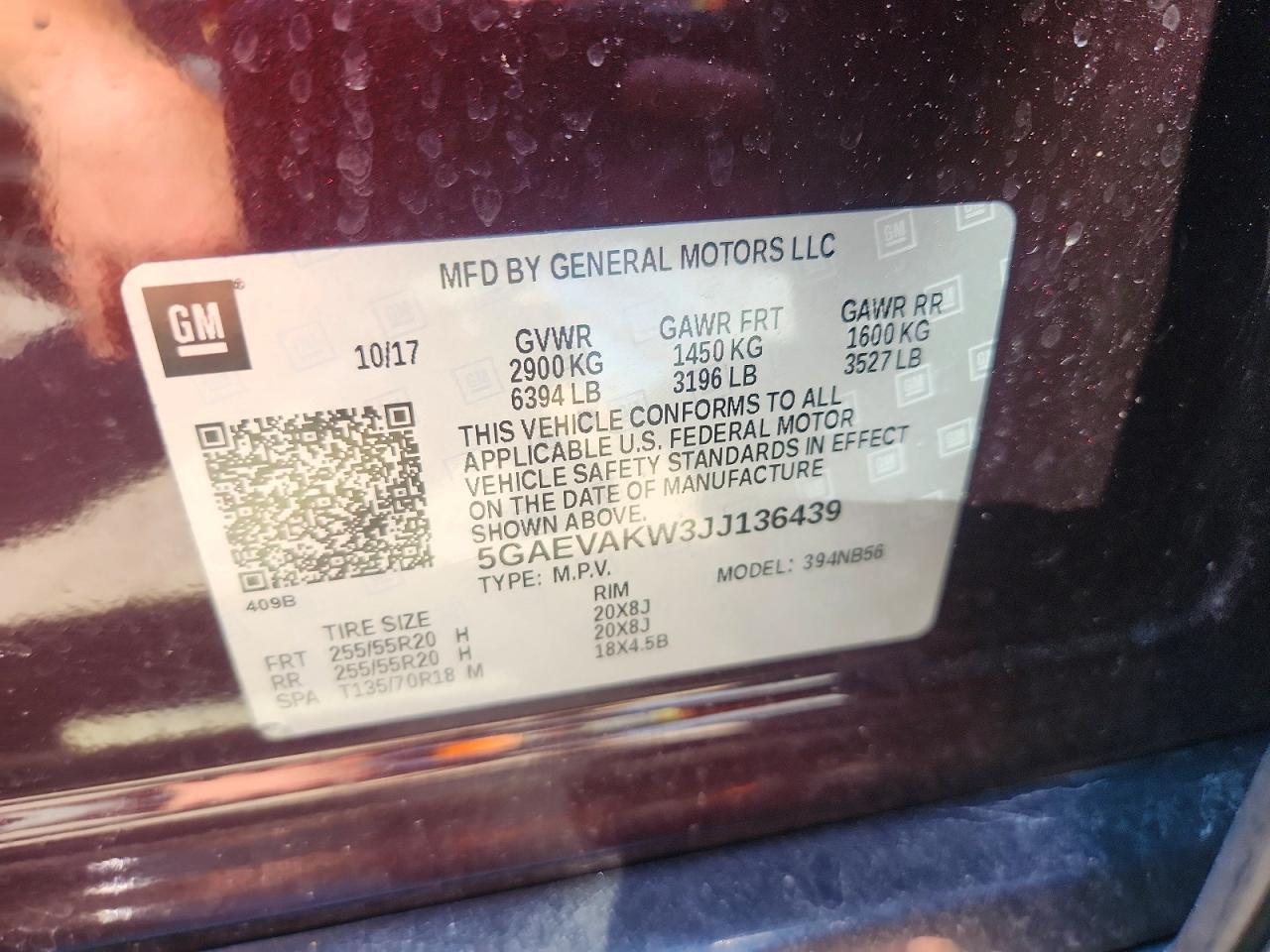 2018 BUICK ENCLAVE