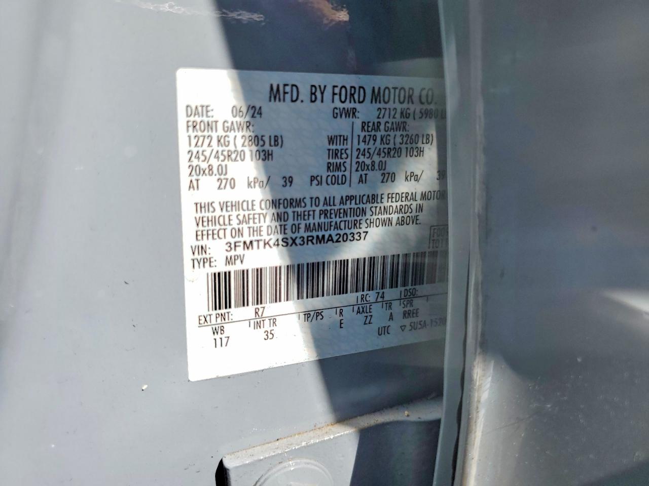 2024 FORD MUSTANG