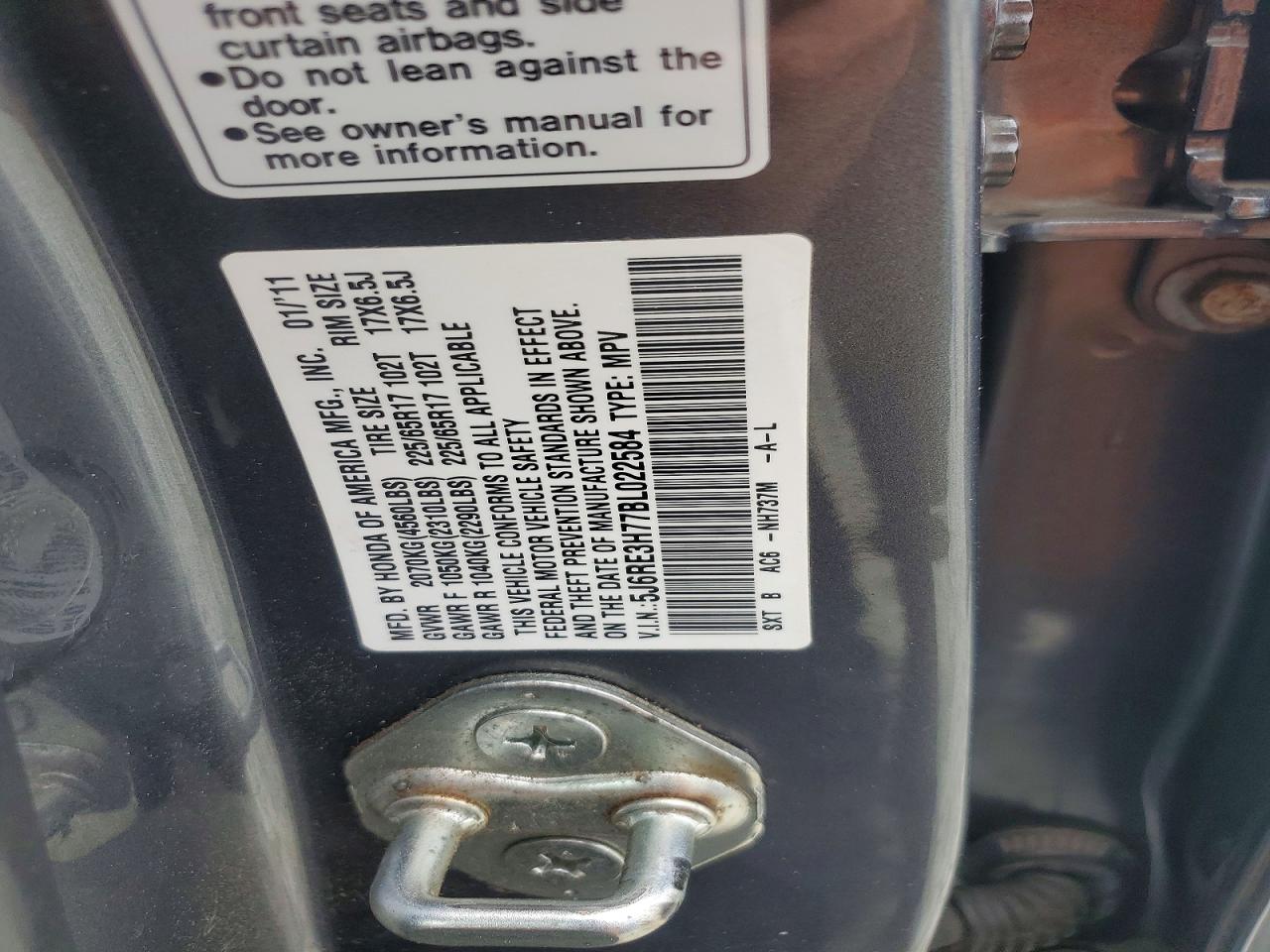 2011 HONDA CRV