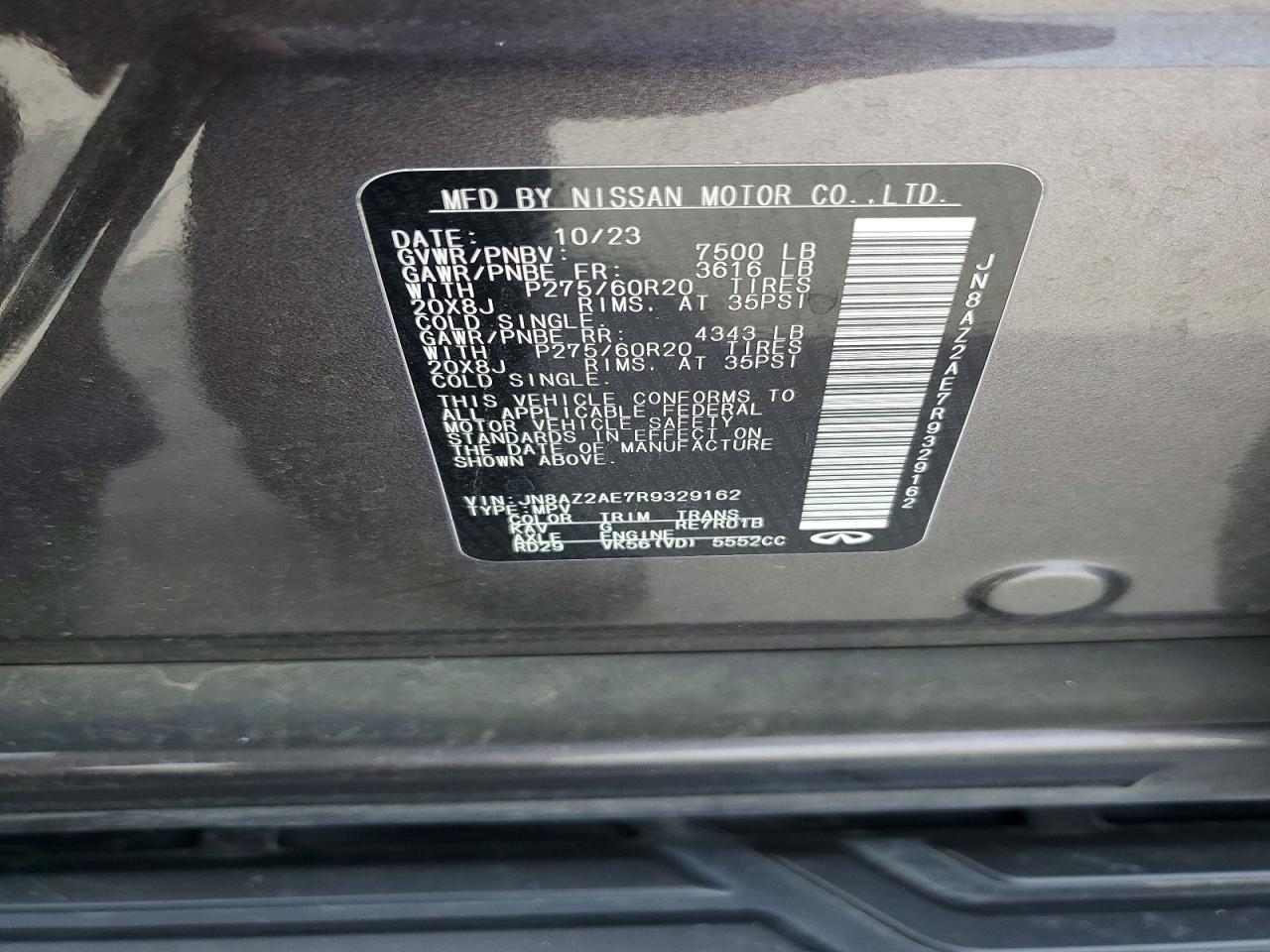 2024 INFINITI QX80