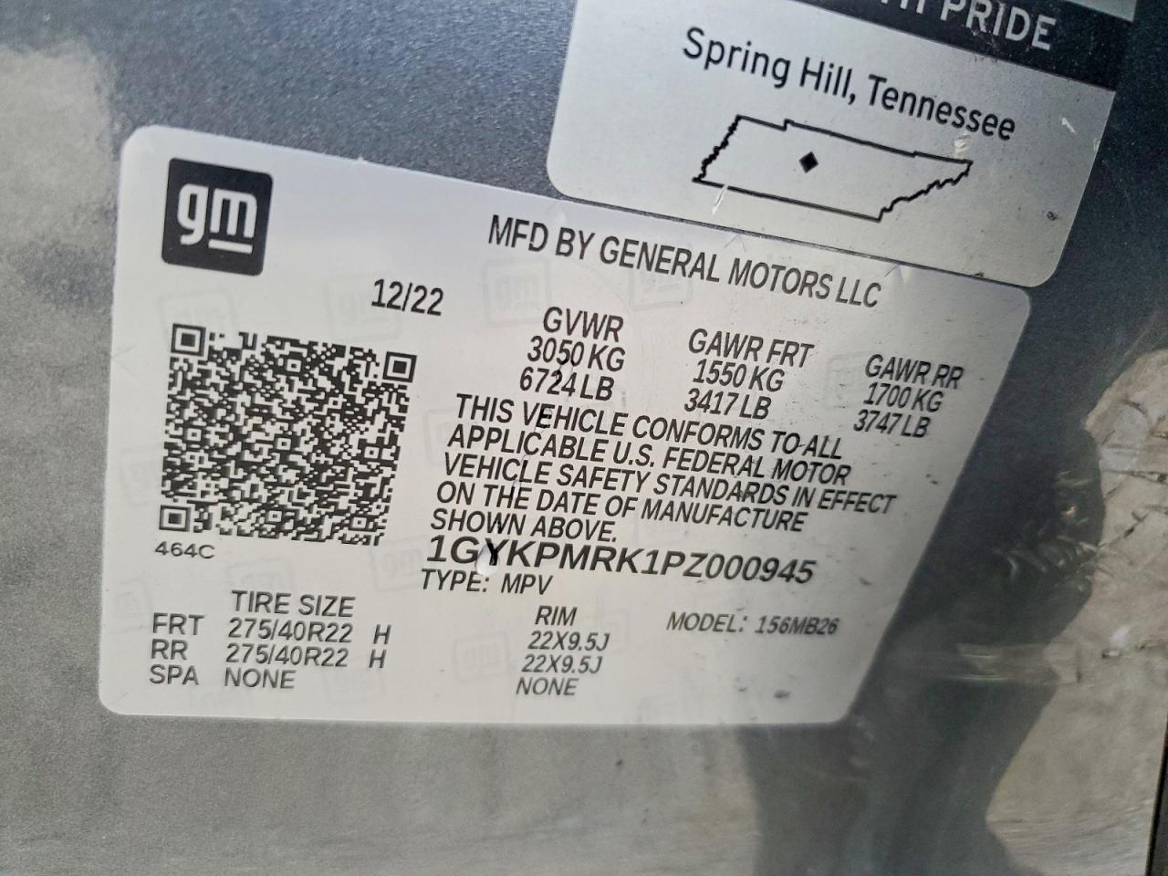 2023 CADILLAC ALL OTHER