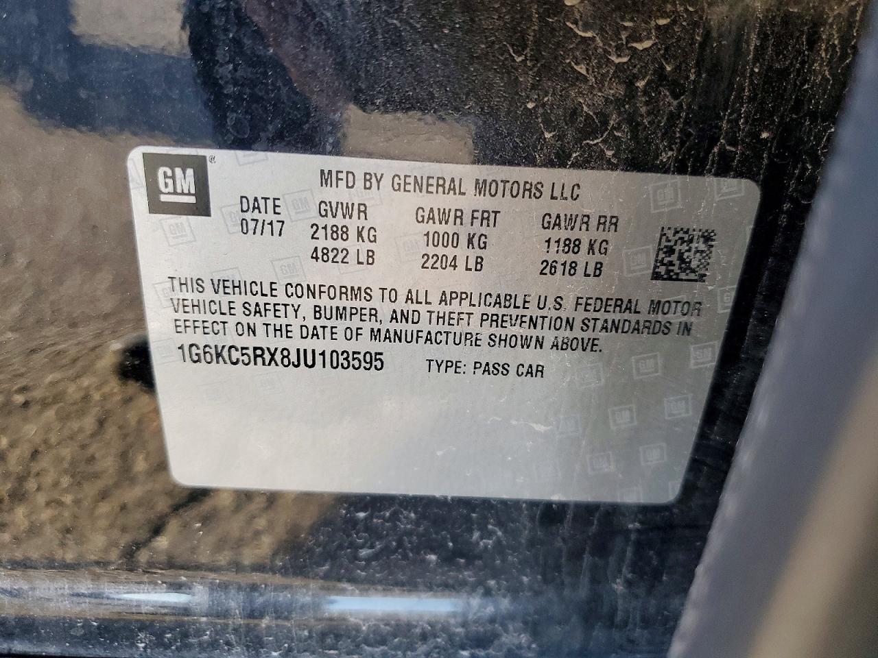2018 CADILLAC CT6