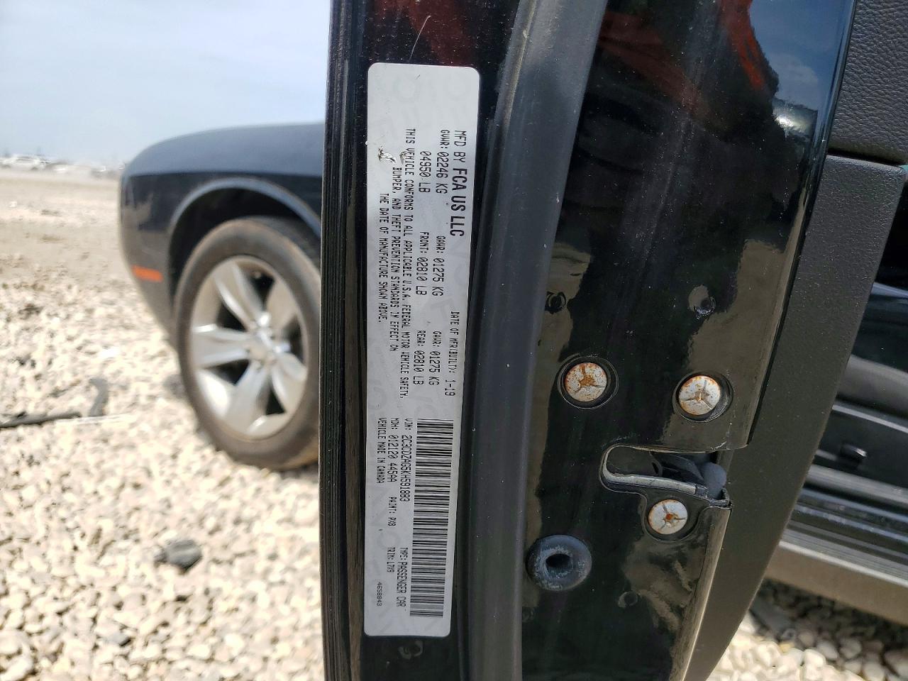 2019 DODGE CHALLENGER