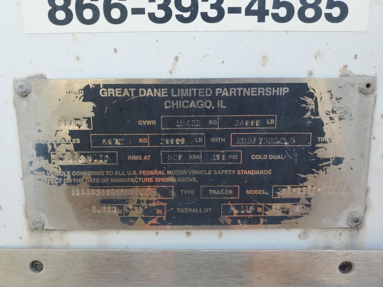 2008 GREAT DANE ALL Models
