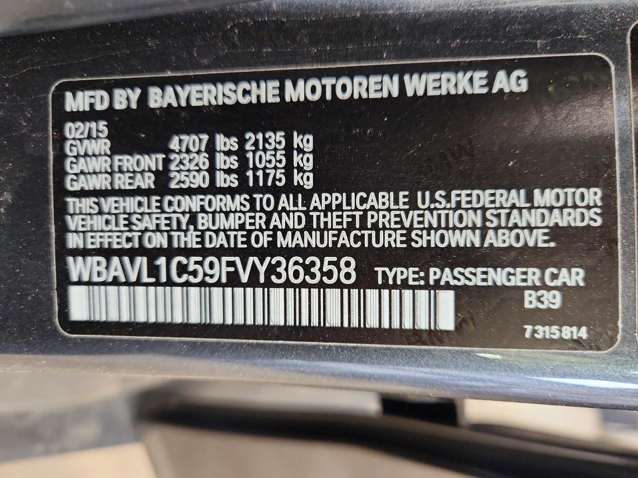 2015 BMW X1
