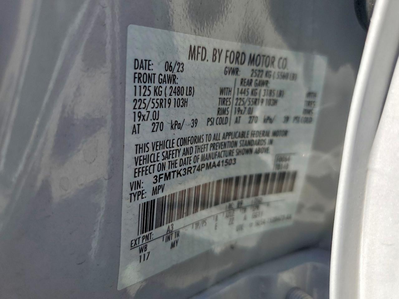 2023 FORD MUSTANG