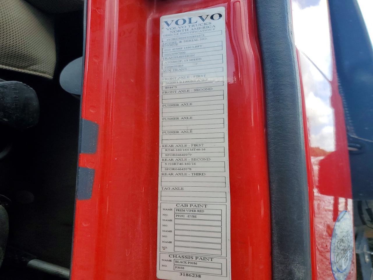 2018 VOLVO VN