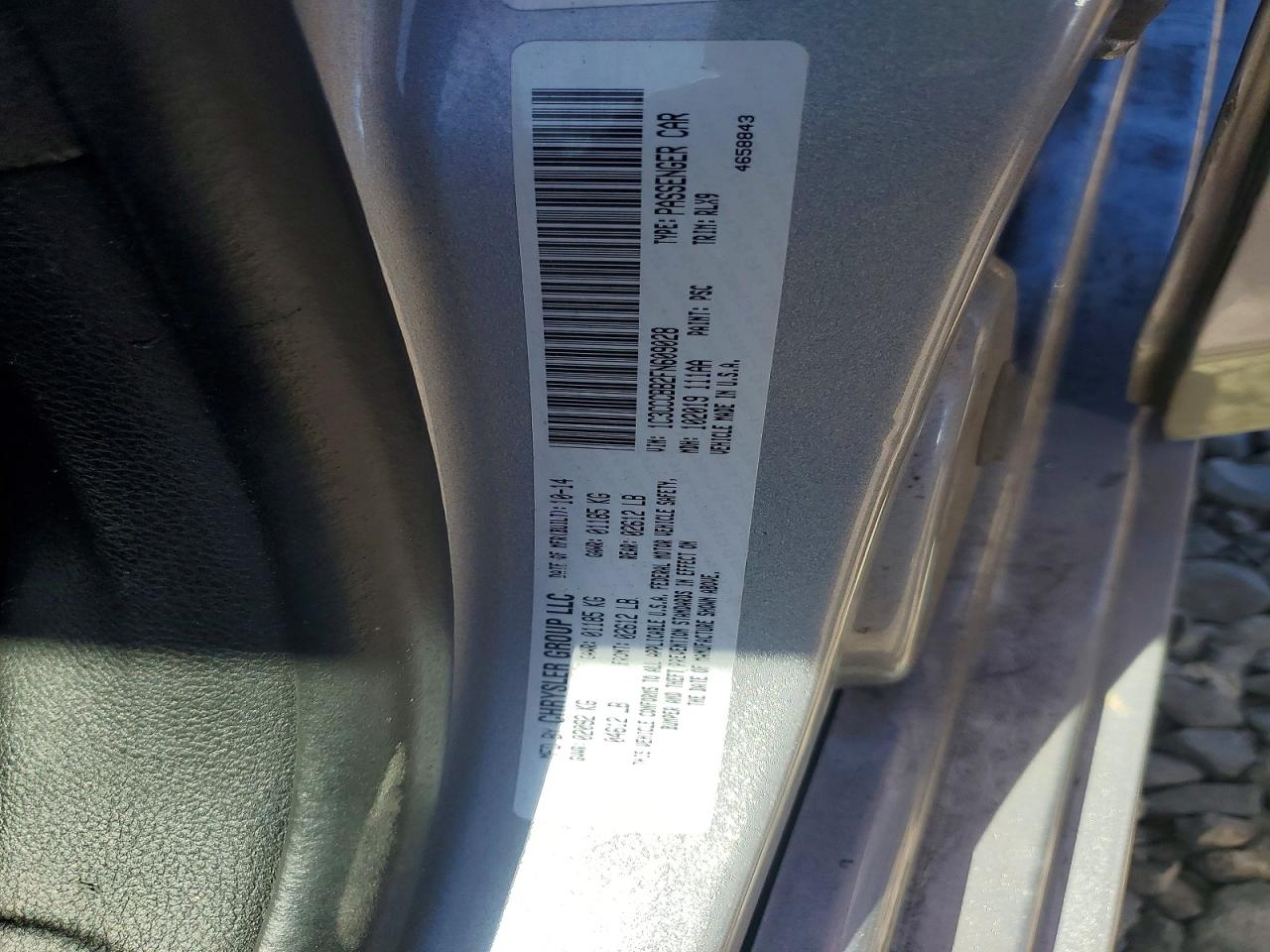 2015 CHRYSLER 200