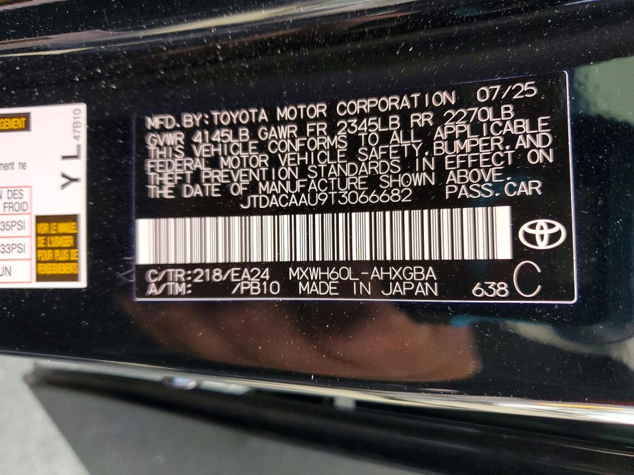 2026 TOYOTA PRIUS