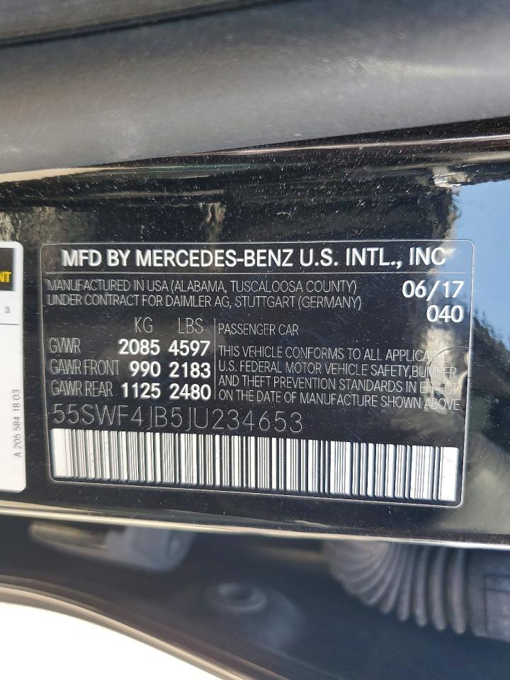 2018 MERCEDES-BENZ C-CLASS