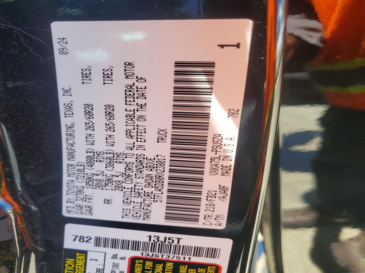 2024 TOYOTA TUNDRA