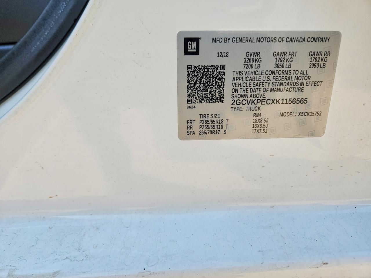 2019 CHEVROLET SILVERADO