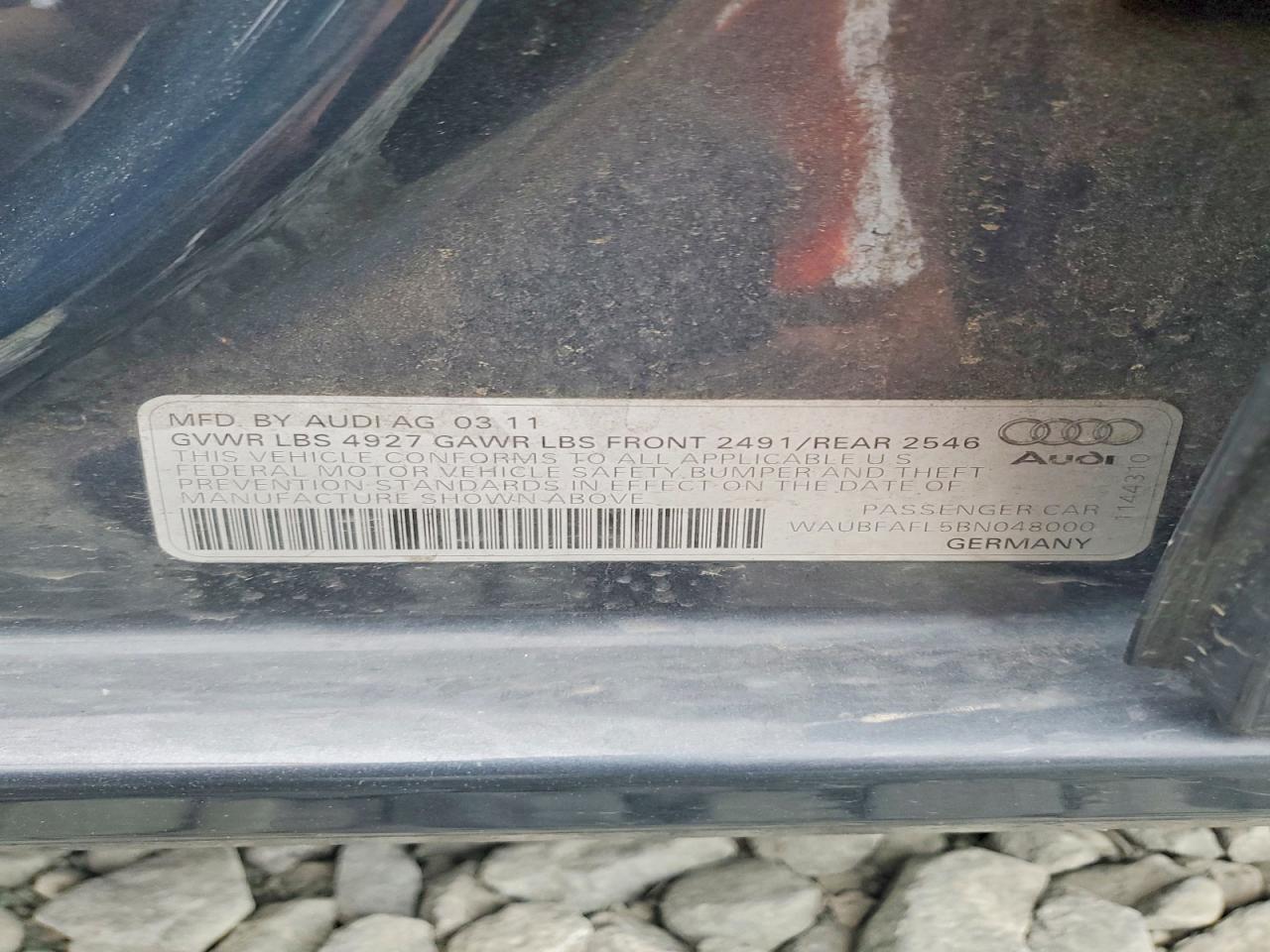 2011 AUDI A4