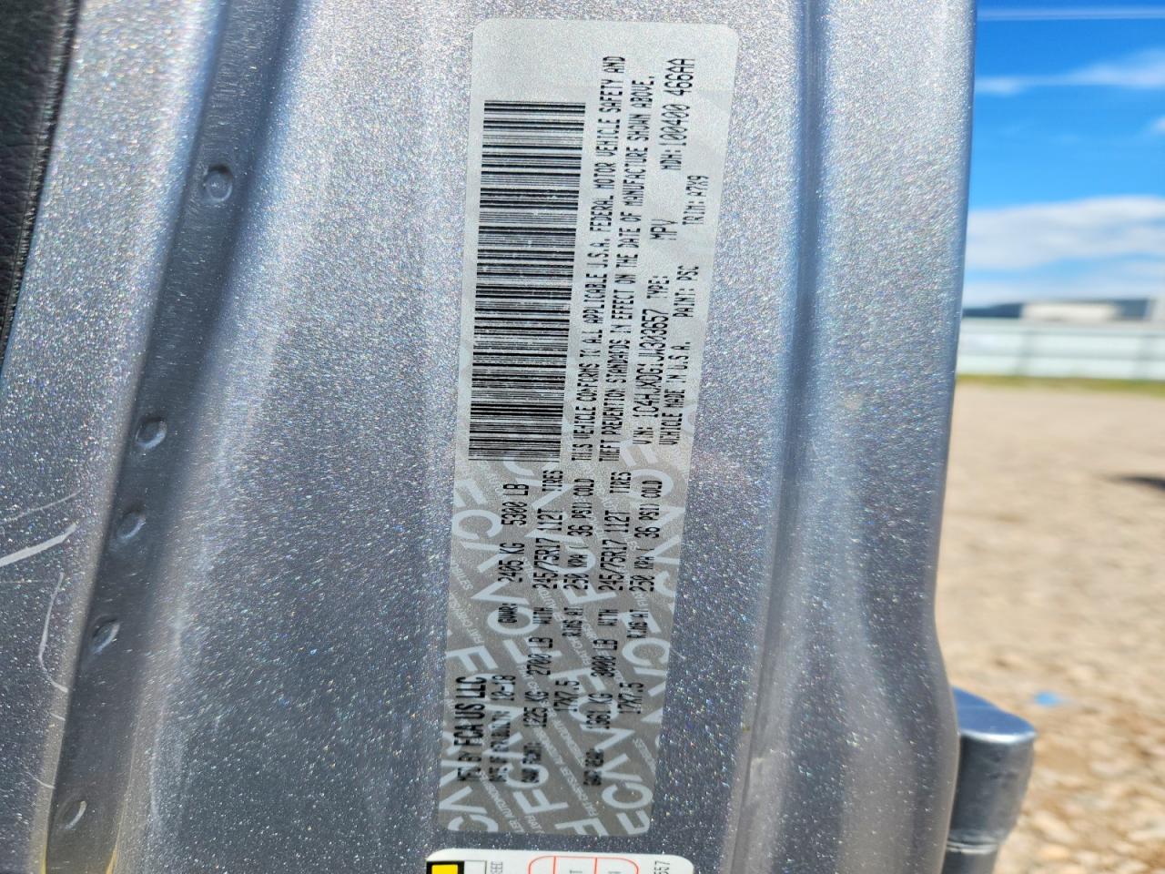 2018 JEEP WRANGLER