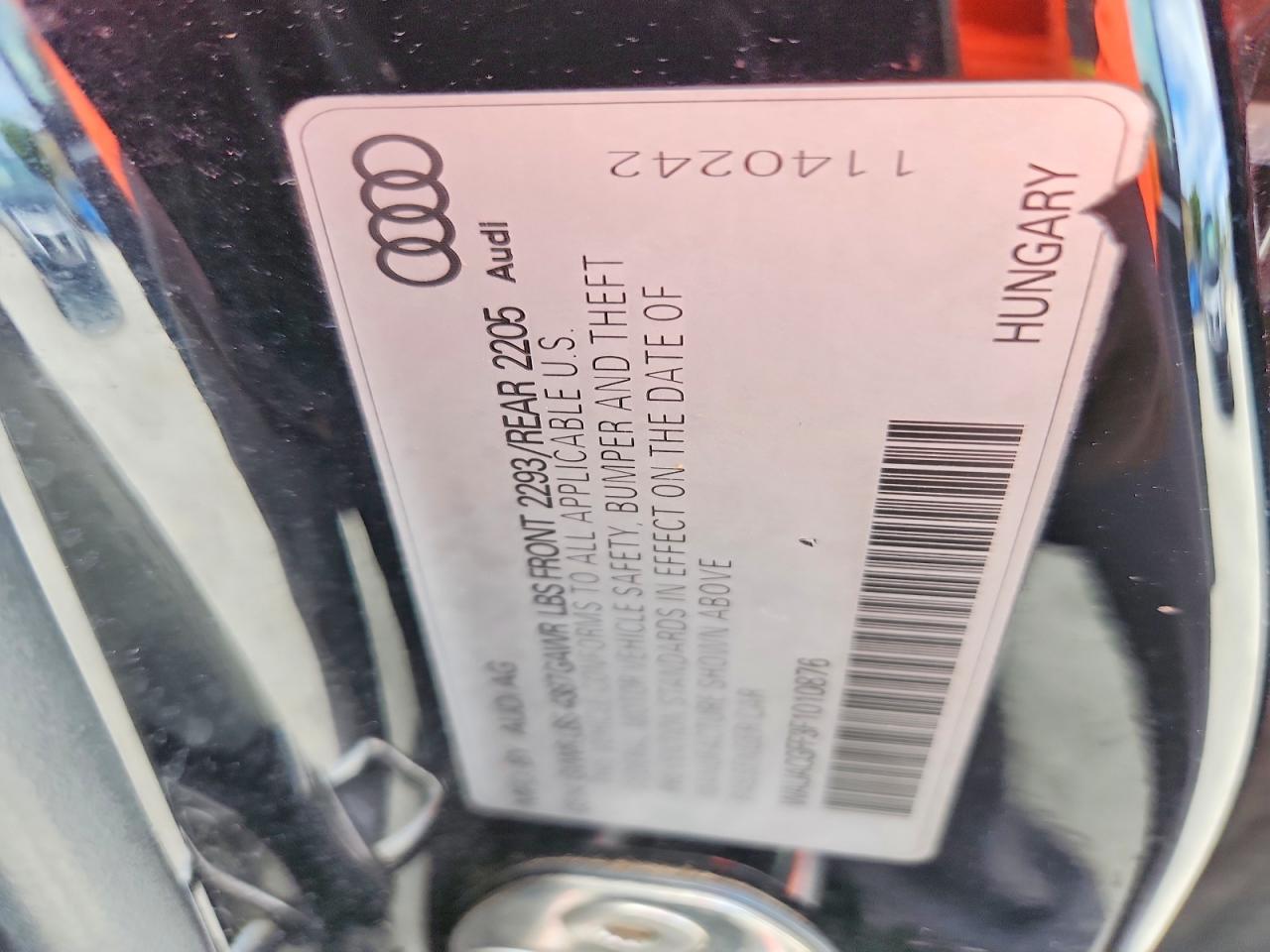 2015 AUDI A3