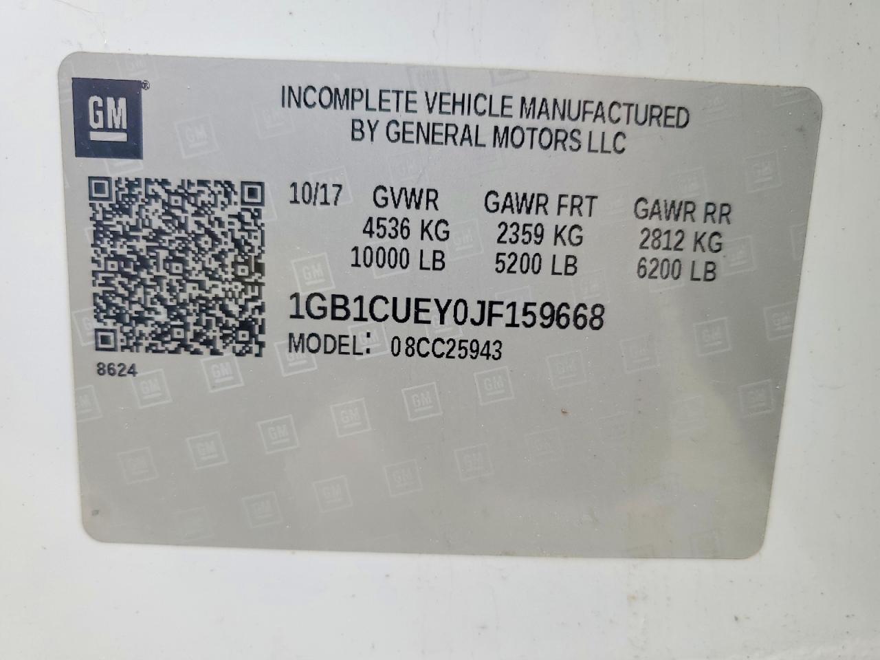 2018 CHEVROLET ALL Models