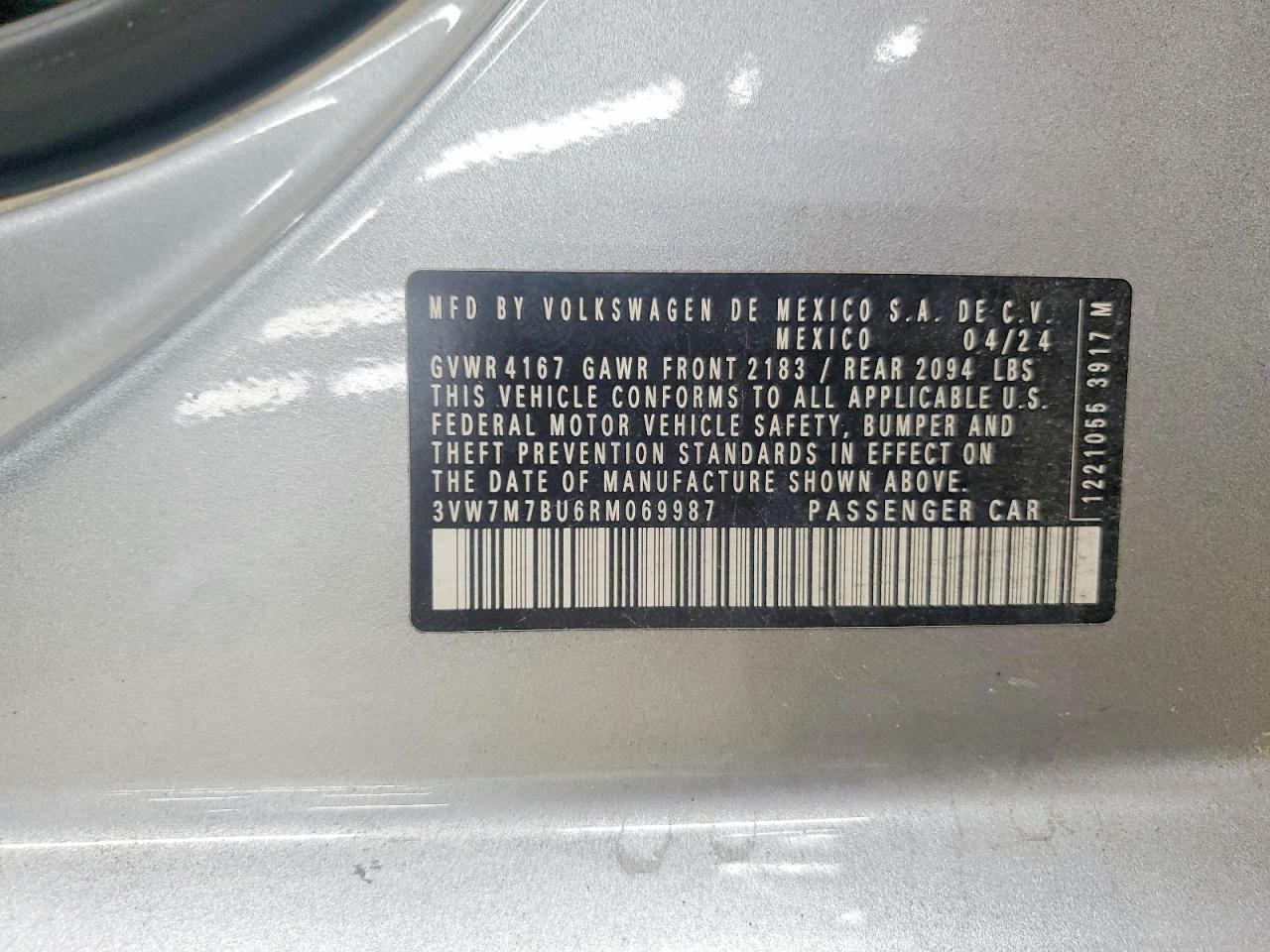 2024 VOLKSWAGEN JETTA