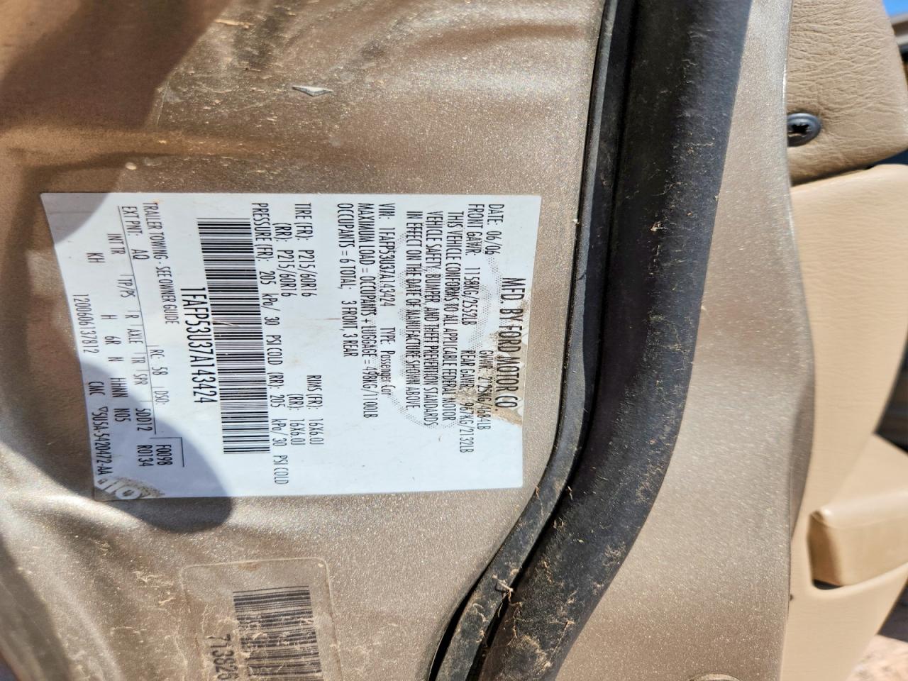 2007 FORD TAURUS