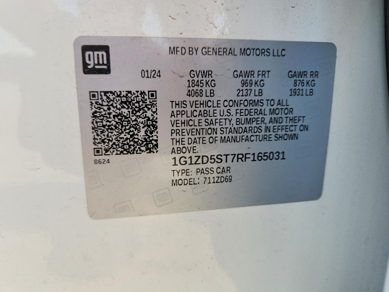 2024 CHEVROLET MALIBU