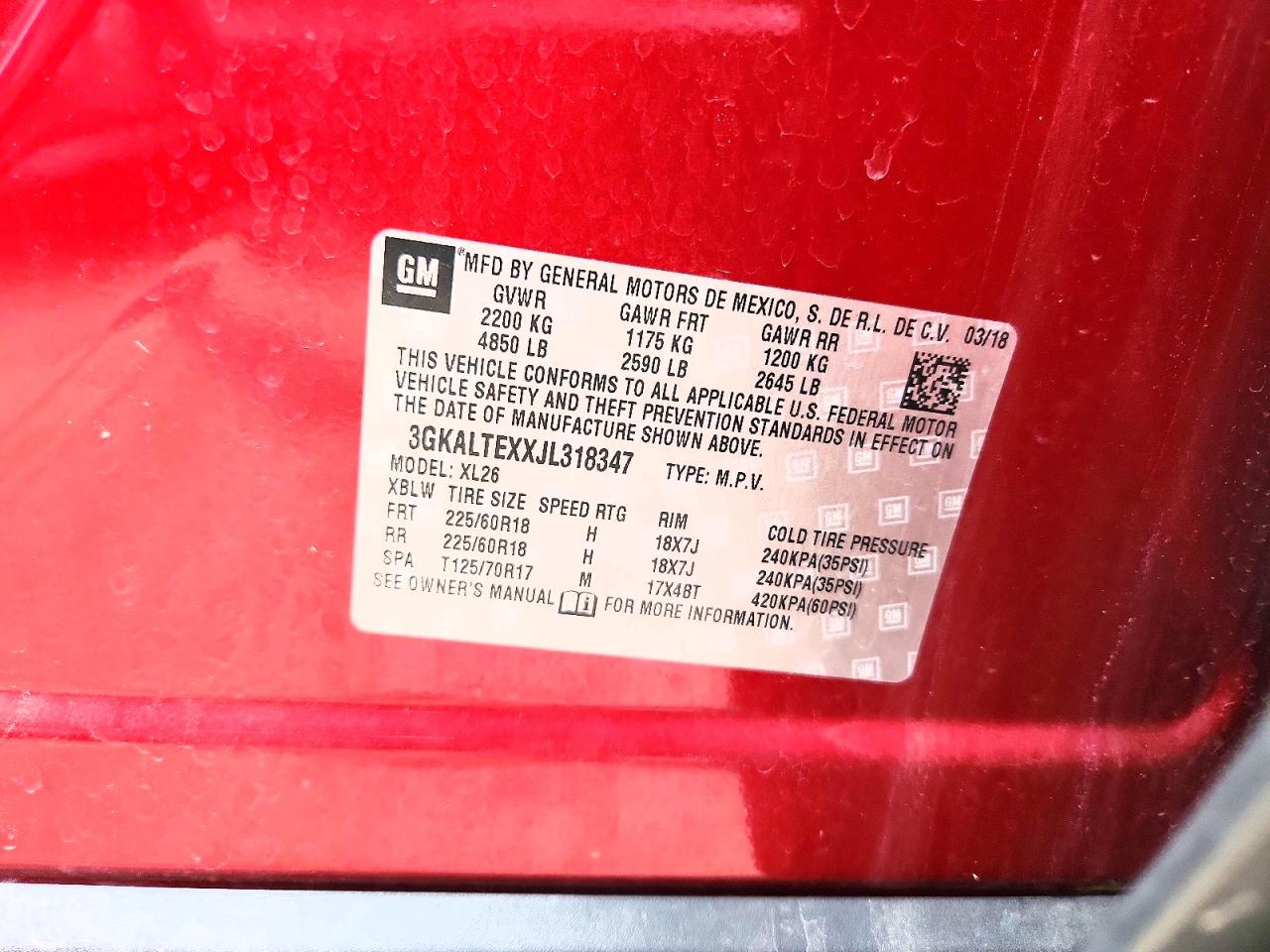 2018 GMC TERRAIN