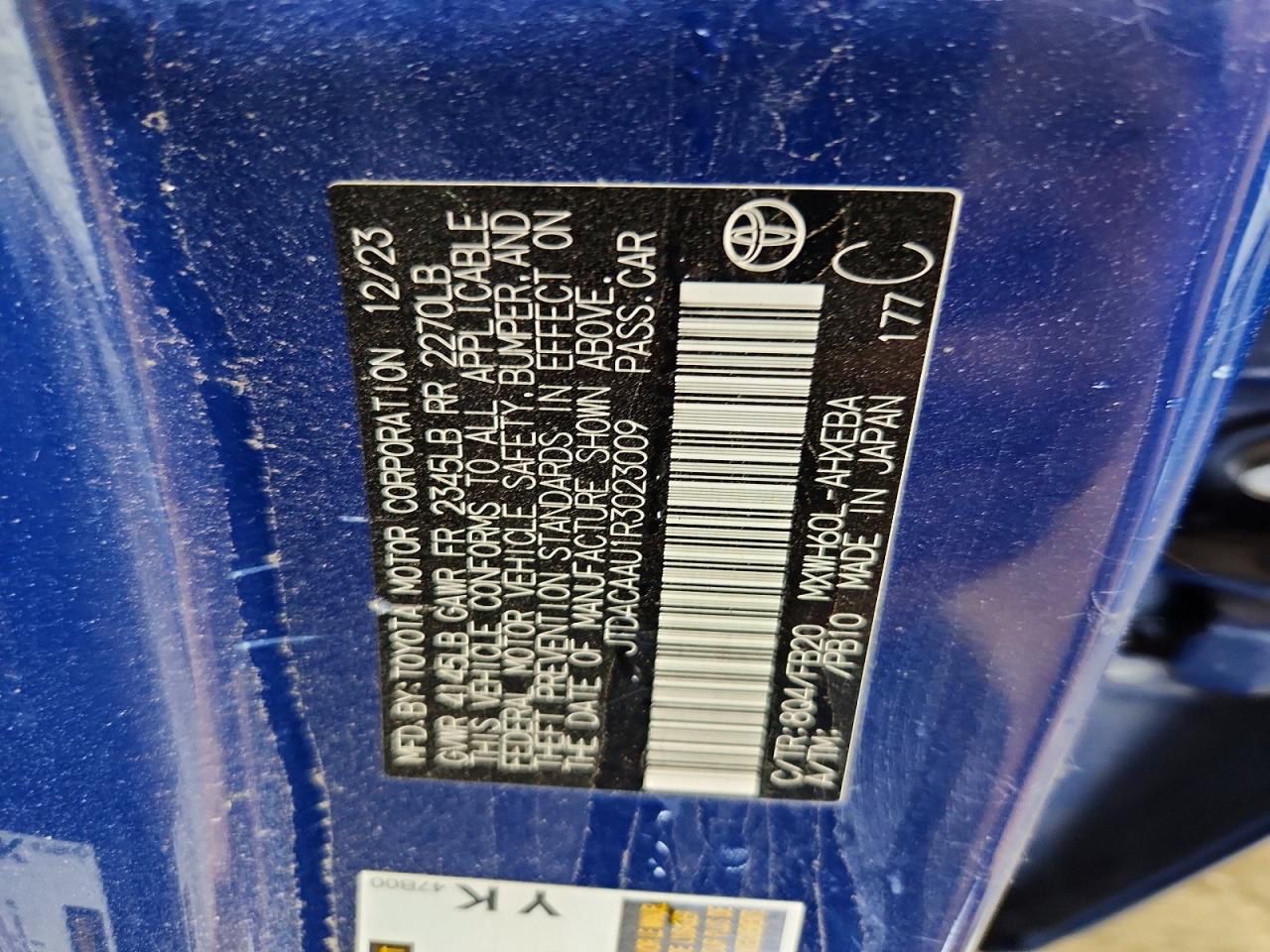 2024 TOYOTA PRIUS