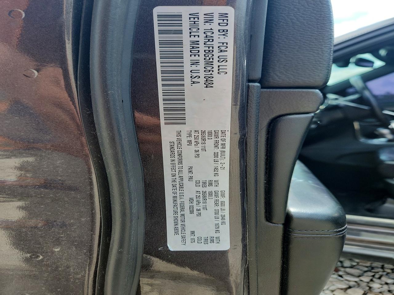 2021 JEEP CHEROKEE