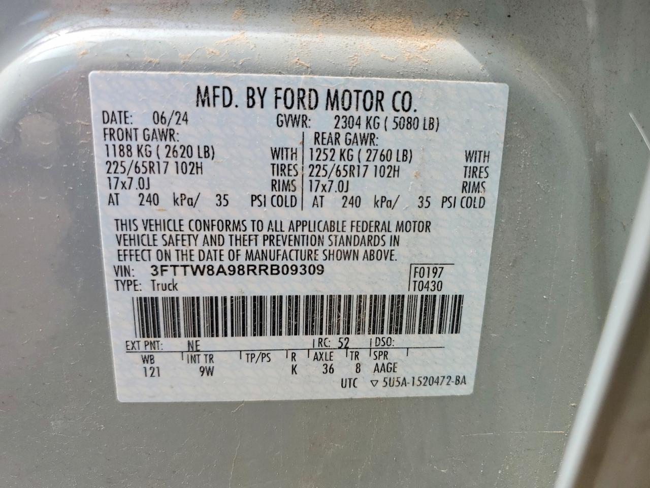 2024 FORD MAVERICK