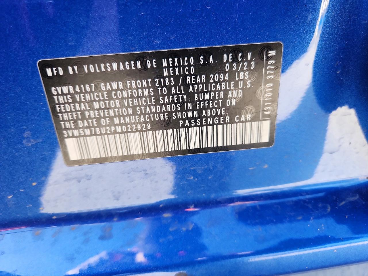 2023 VOLKSWAGEN JETTA