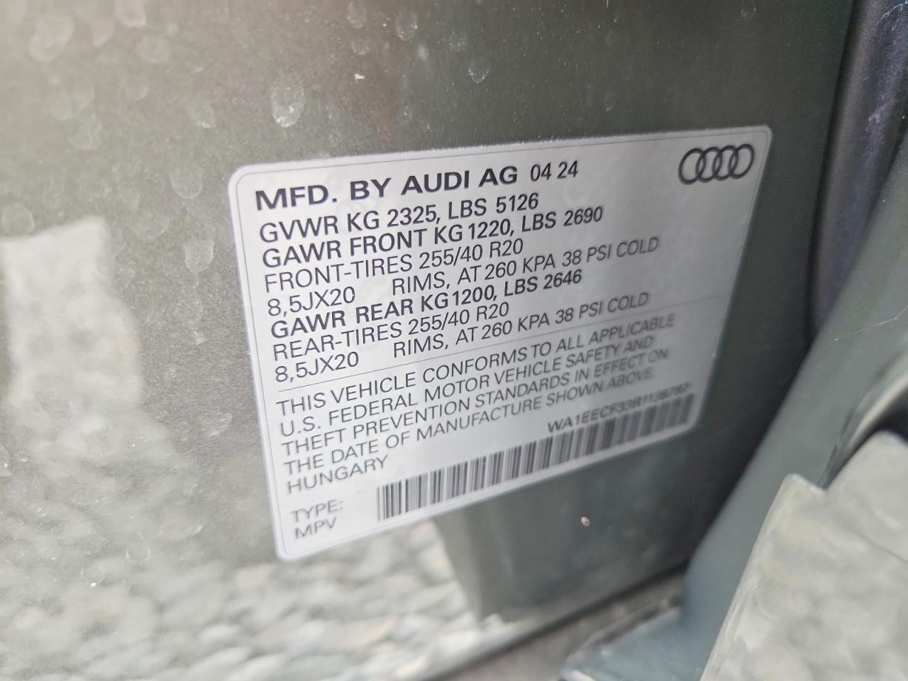 2024 AUDI Q3