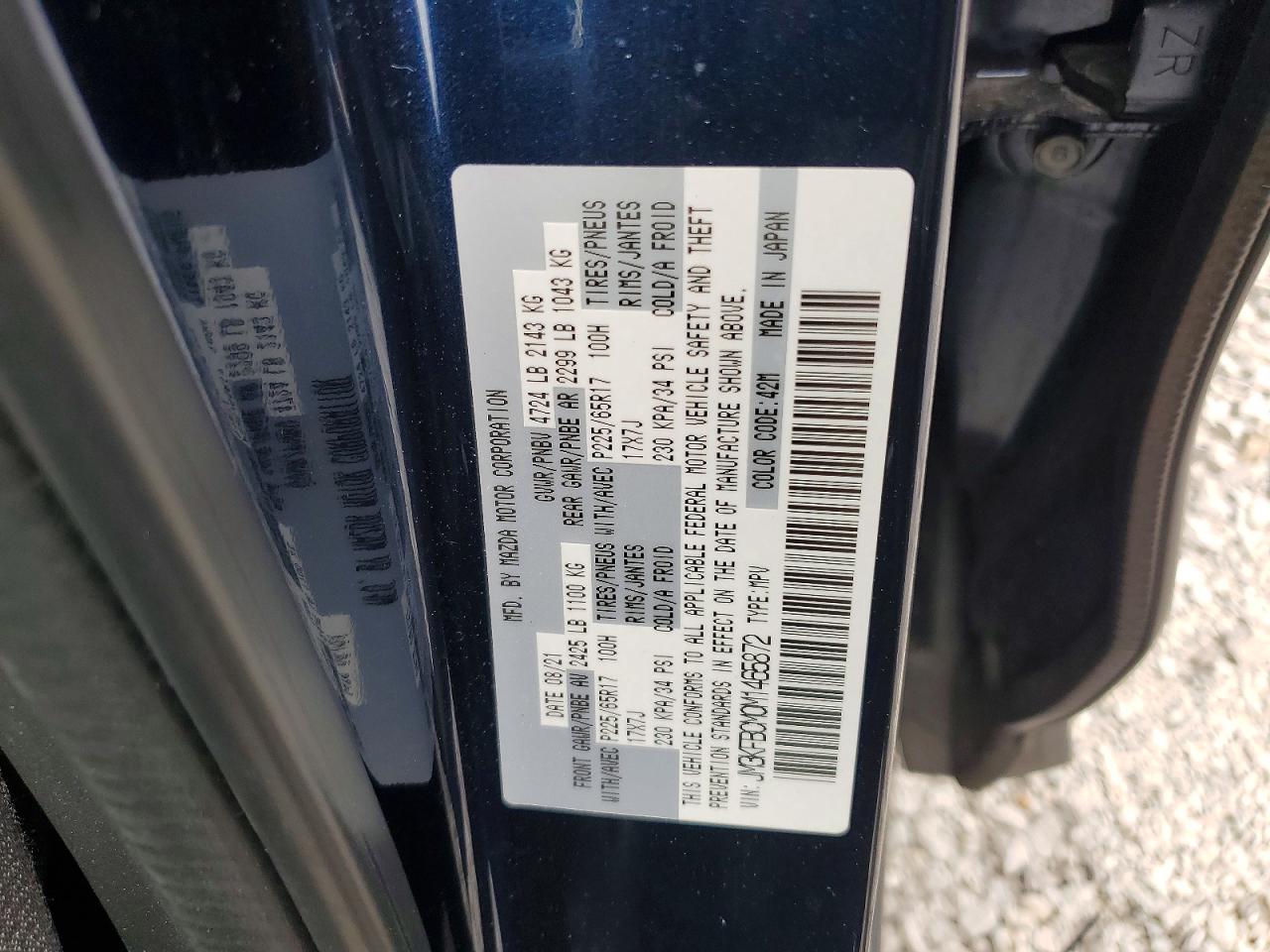 2021 MAZDA CX-5